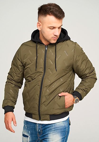 behype Steppjacke "BHMUS", mit Kapuze günstig online kaufen