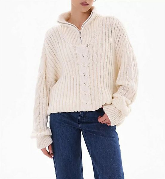 AFAZ New Trading UG Rollkragenpullover Sweatshirt Damen Strickpullover mit günstig online kaufen