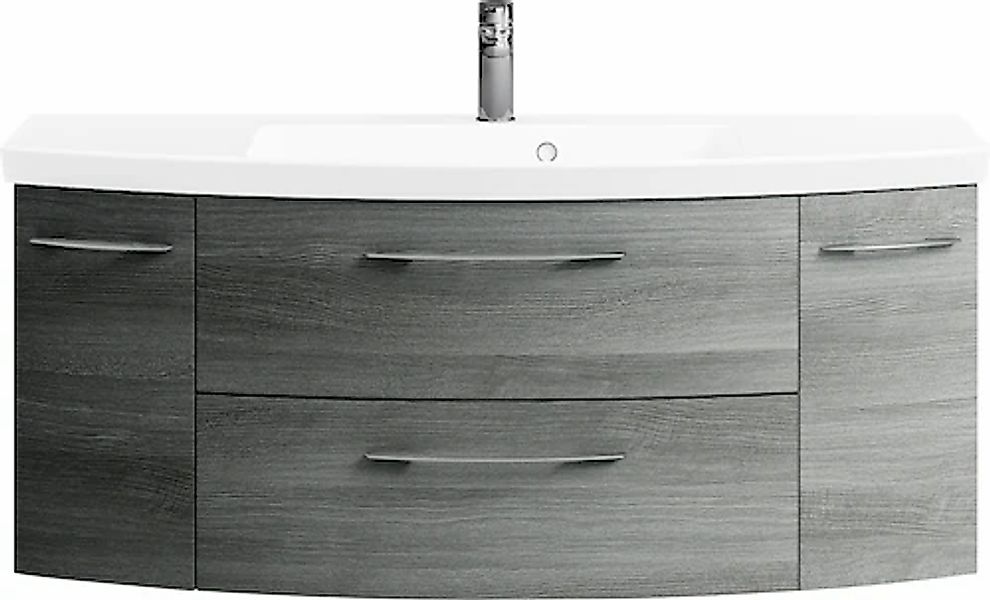 Saphir Badmöbel-Set »Cassca Sprint Waschtisch-Set Mineralmarmor-Waschtisch günstig online kaufen