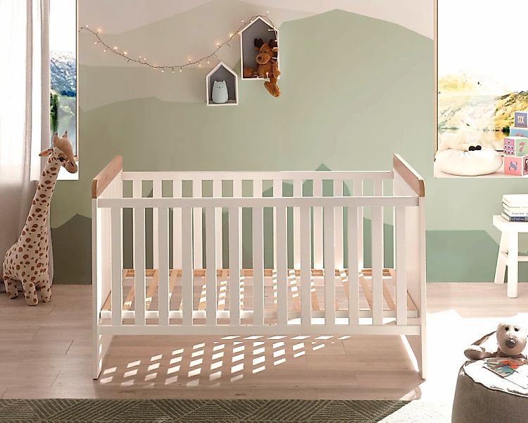 Begabino Babybett "Jasmin passend zum Babyzimmer", 70x140 cm inklusive Latt günstig online kaufen