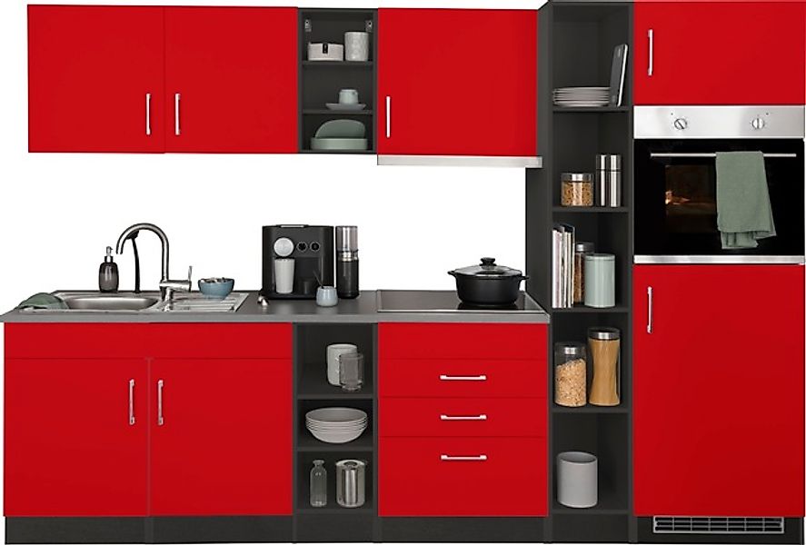 KOCHSTATION Küchenzeile »KS-Paris – Küchen mit einzigartigen Fotomotiven au günstig online kaufen