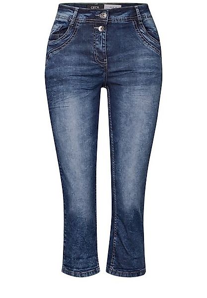 CECIL 3/4-Hose Cecil / Da. Capri / Style NOS Scarlett Mid Blue 22 günstig online kaufen
