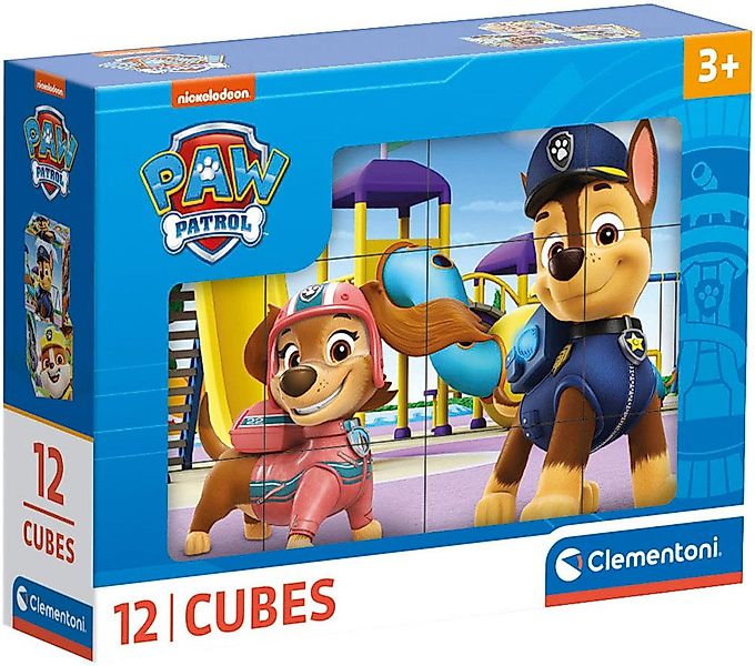 Clementoni® Würfelpuzzle Paw Patrol, 12 Puzzleteile, günstig online kaufen