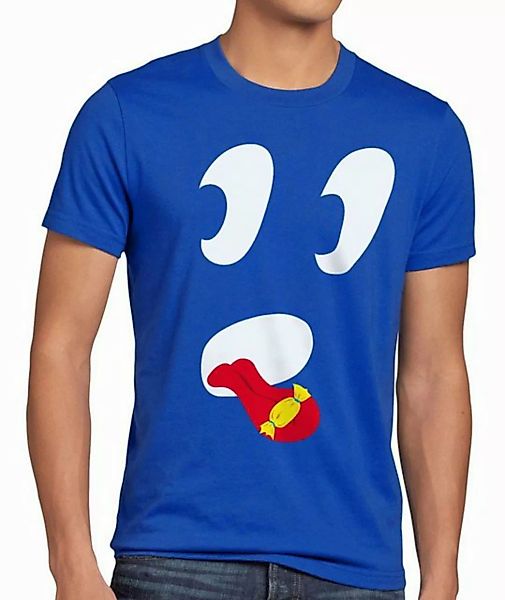 style3 T-Shirt Süßer Geist Halloween Fasching Kostüm Gesicht Party Gag Fun günstig online kaufen