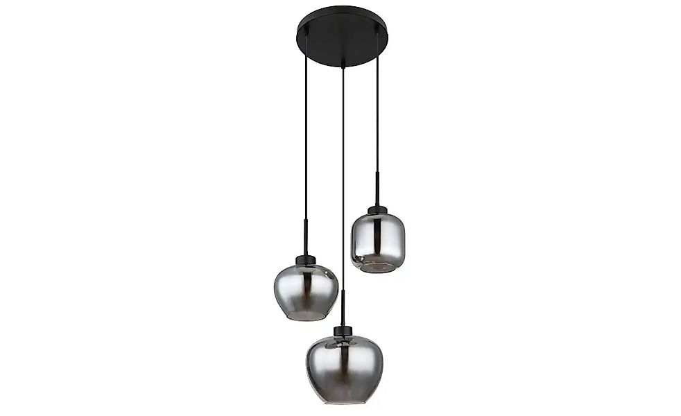 Globo Lighting Pendelleuchte   ¦ schwarz ¦ Maße (cm): B: 38 H: 120 T: 38.0 günstig online kaufen