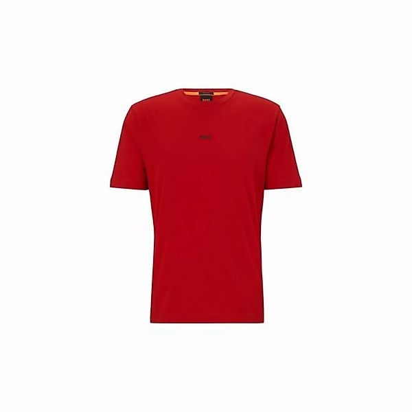 HUGO Rundhalsshirt rot (1-tlg) günstig online kaufen