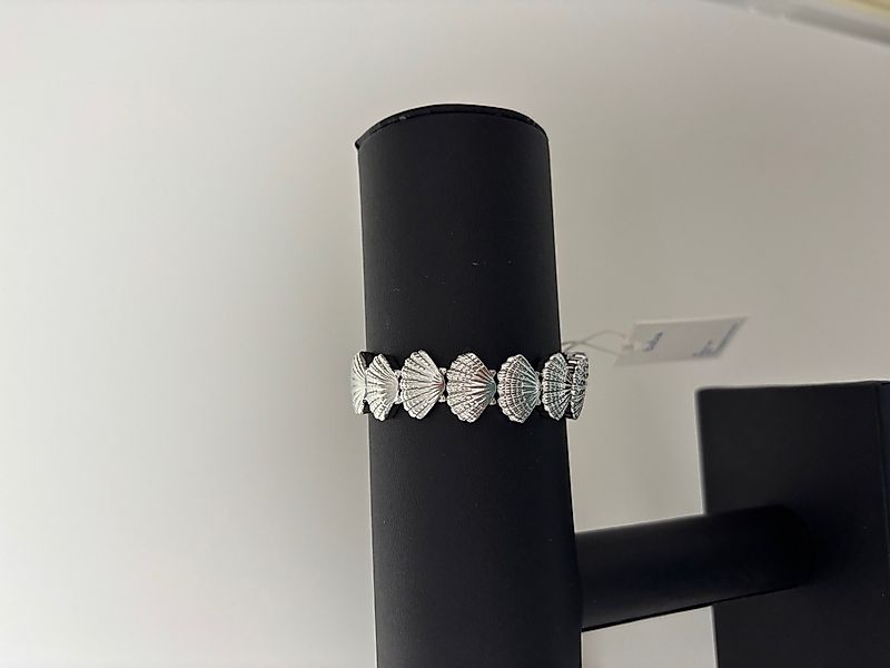 BiBA Armband Armband metall, Muschel silber günstig online kaufen