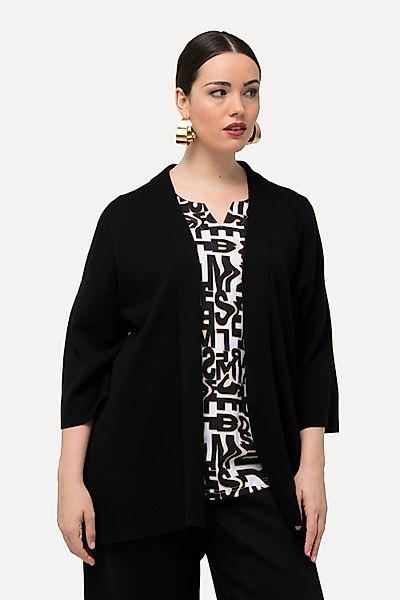 Ulla Popken Strickjacke Strickjacke oversized offene günstig online kaufen