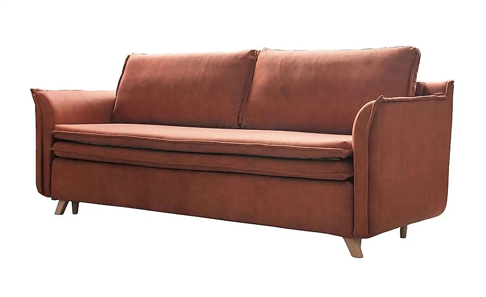 Miuform Einzelsofa mit Schlaffunktion  Charming Charlie ¦ rot ¦ Maße (cm): günstig online kaufen