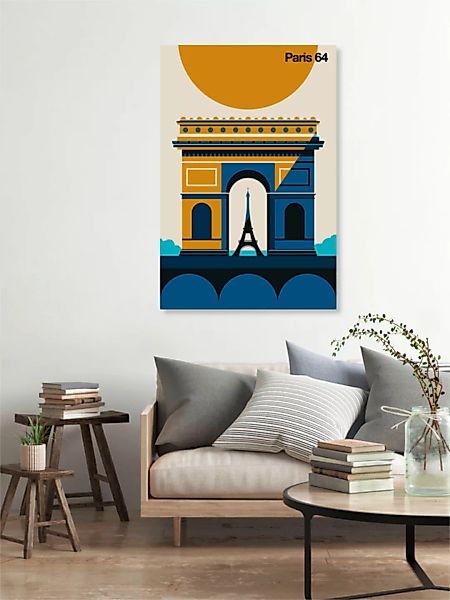 Poster / Leinwandbild - Paris 64 günstig online kaufen