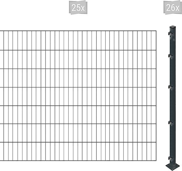 Arvotec Einstabmattenzaun "ESSENTIAL 140 zum Einbetonieren", Zaunhöhe 140 c günstig online kaufen
