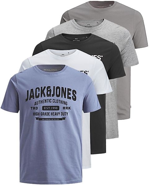 Jack & Jones Print-Shirt (Spar Set, günstig online kaufen