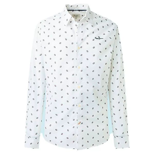 Pepe Jeans Carlo Langarm Hemd L White günstig online kaufen