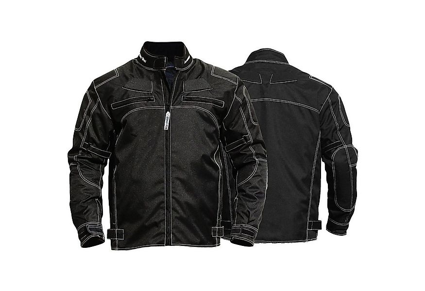 German Wear Motorradjacke GW310J Motorradjacke textilien Kombi Jacke schwar günstig online kaufen