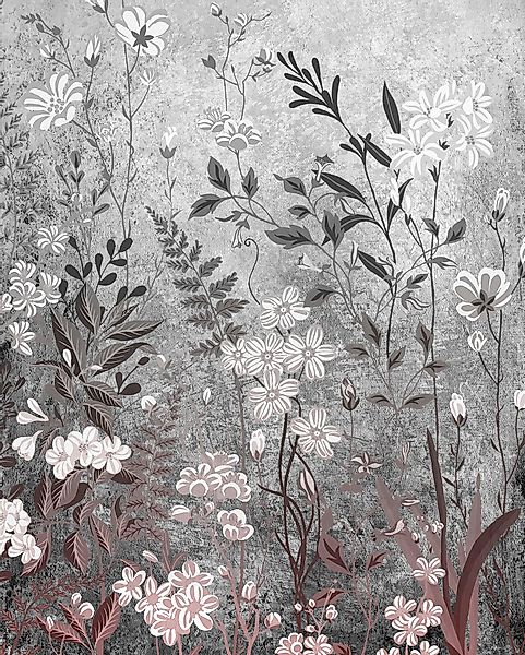 Komar Vliestapete »Digitaldruck Vlies - Moonlight Flowers - Größe 200 x 250 günstig online kaufen