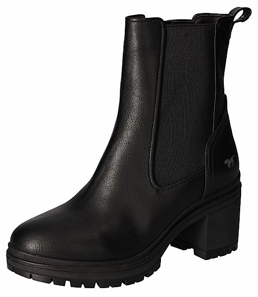 Mustang Shoes Chelseaboots, Schlupfboots, Stiefelette, mit Stretch an der S günstig online kaufen