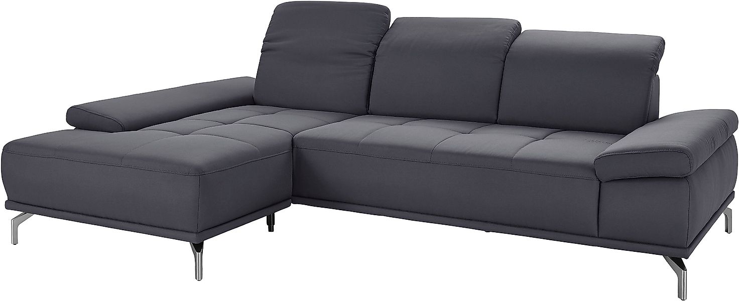 Places of Style Ecksofa "Caluna", Inkl.Sitztiefenverstellung, wahlweise mit günstig online kaufen