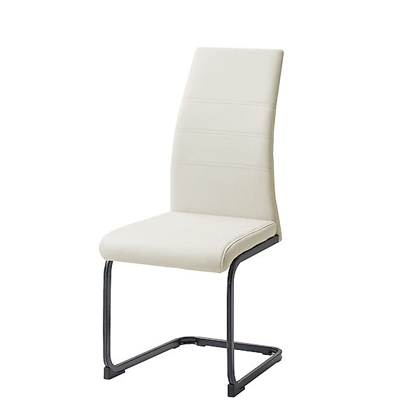 HTI-Living Freischwinger Schwingstuhl SallyP PU Beige günstig online kaufen
