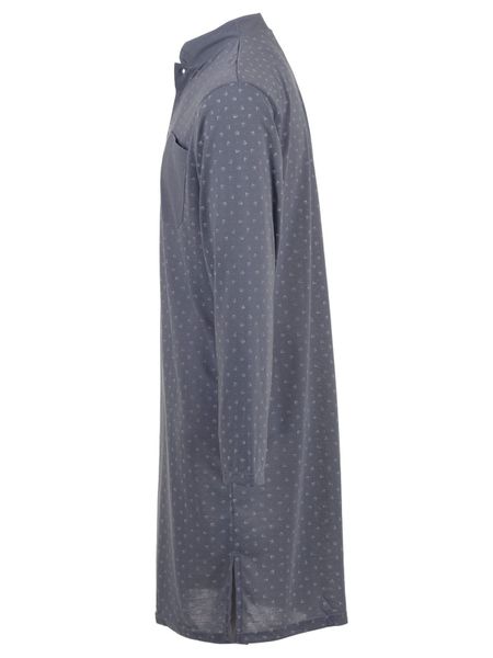 Lucky Nachthemd Nachthemd Langarm mit Stehkragen günstig online kaufen