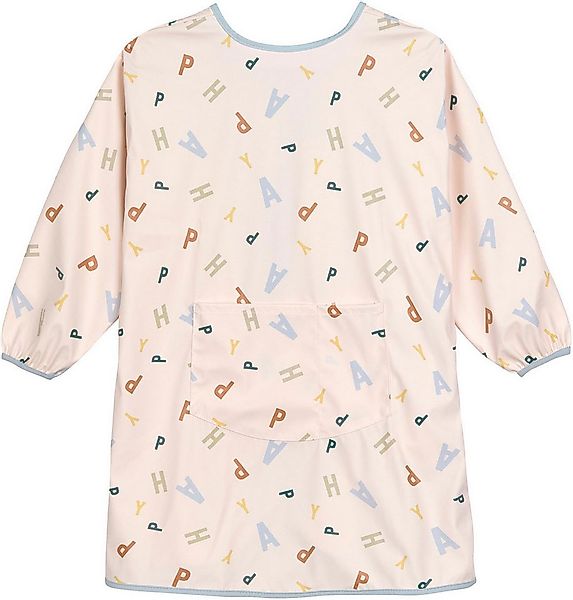 LÄSSIG Malschürze Happy Fruits, light blue, GOTS made with organic material günstig online kaufen