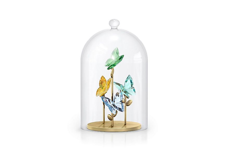 Swarovski Dekoobjekt Kristallfigur Blume Jungle Beats Schmetterling Glasglo günstig online kaufen
