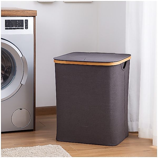HTI-Living Aufbewahrungsbox Wäschebehälter mit Deckel Aufbewahrungsbox günstig online kaufen