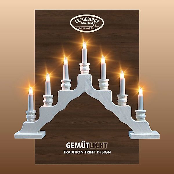 Weigla Lichterbogen Schwede, Weihnachtsdeko, Made in günstig online kaufen