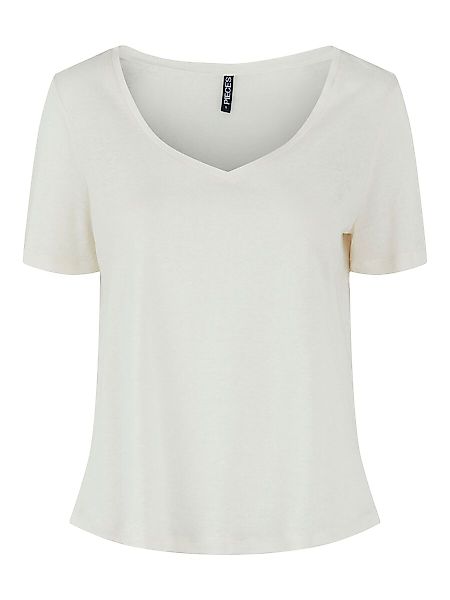 PIECES Pcphoebe T-shirt Damen Beige günstig online kaufen