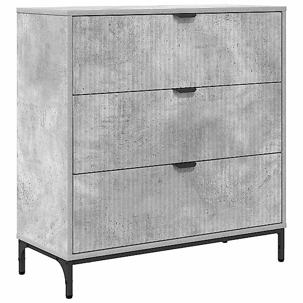 vidaXL Sideboard Sideboard Betongrau 79,5 x günstig online kaufen