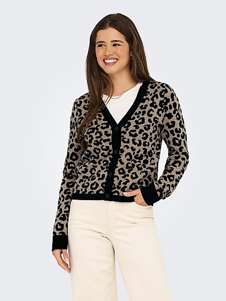 ONLY Strickjacke ONLLEO LS V-NECK CARDIGAN günstig online kaufen