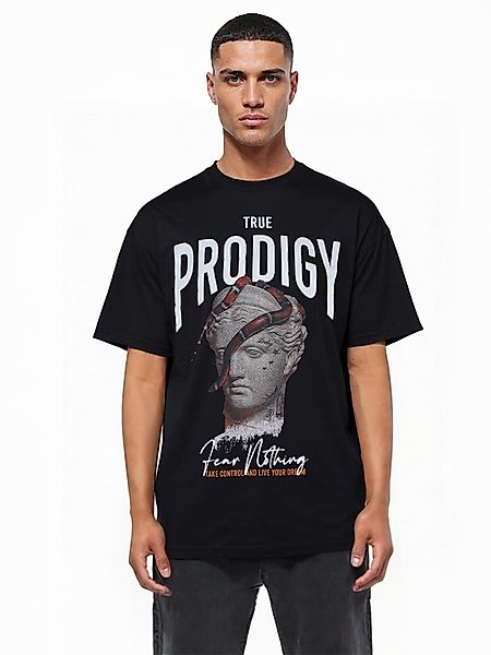 trueprodigy Oversize-Shirt Jamie Logoprint Rundhals dicker günstig online kaufen