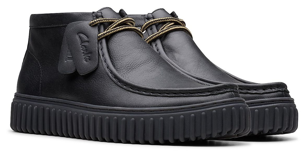 Clarks Torhill Hi Schnürboots Desert Boots, High Top Sneaker mit Wechselfuß günstig online kaufen