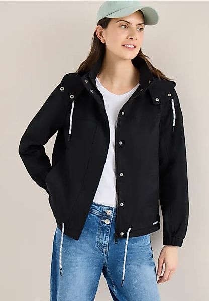 Jacke mit Kapuze und Tunnelzug günstig online kaufen