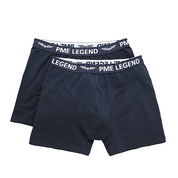 PME Legend Herren Boxershort BASIC COTTON ELASTAN 2er Pack Schwarz Blau günstig online kaufen