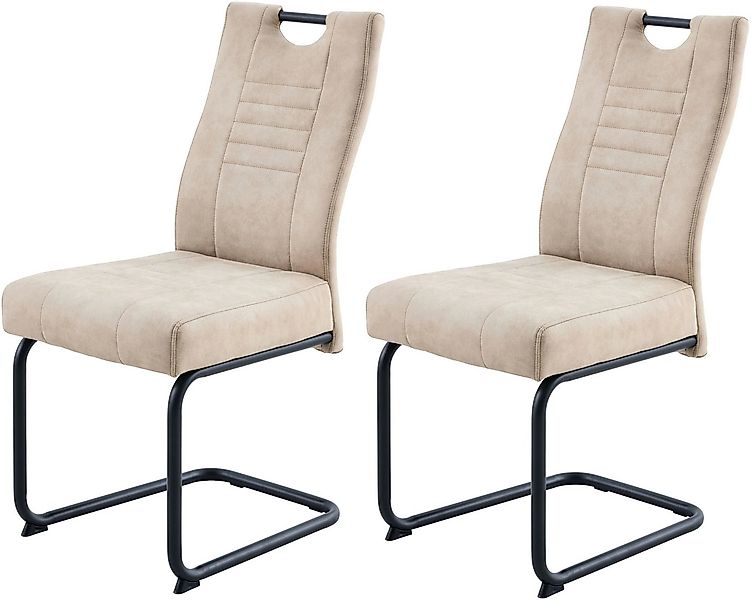 OTTO home Freischwinger Altona (Set, 2 St), Federkern und Griff, 140 Kg Bel günstig online kaufen