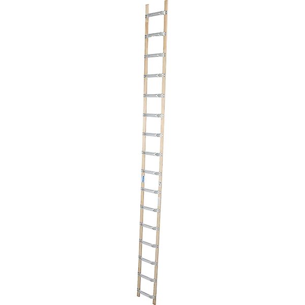 Krause Dachleiter 16 Sprossen 450 cm x 40 cm x 7 cm Alu-Holz günstig online kaufen