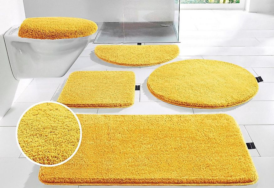 Bruno Banani Badematte Lana, Badvorleger, Badezimmer Teppich, Höhe 25 mm, r günstig online kaufen