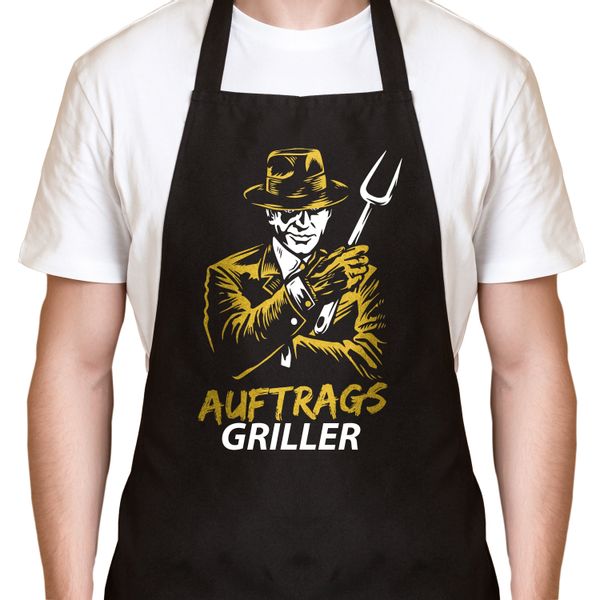 YORA Grillschürze für Männer lustig, (Set, günstig online kaufen