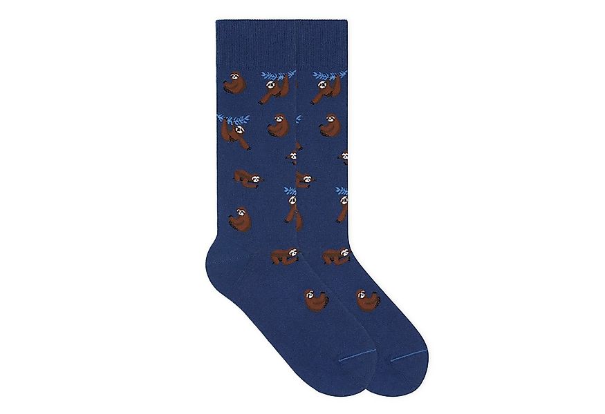 von Jungfeld Socken Faultier Icon Baumwoll-Mischung 35-46 Unisex (1-Paar, 1 günstig online kaufen