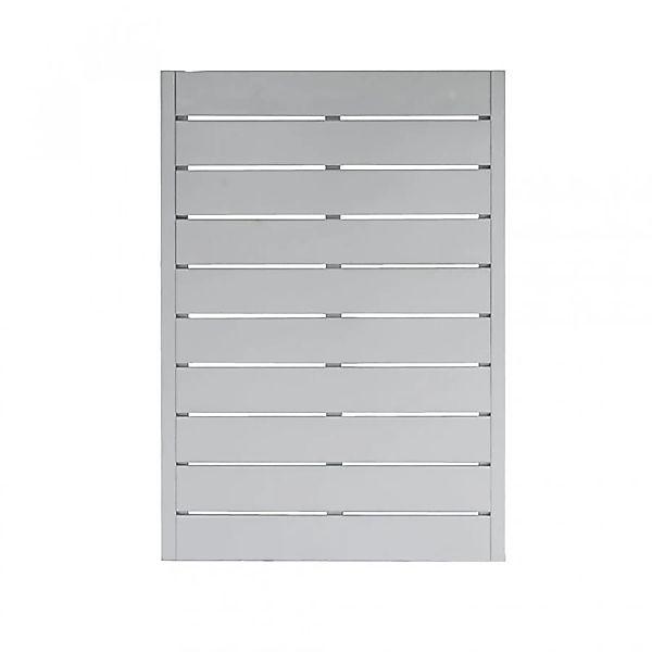Sichtschutzzaunelement Faro Grau,ackiert 130 cm x 90 cm günstig online kaufen
