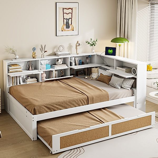 REDOM Stauraumbett Multifunktionales Schlafsofa Daybett Tagesbett günstig online kaufen