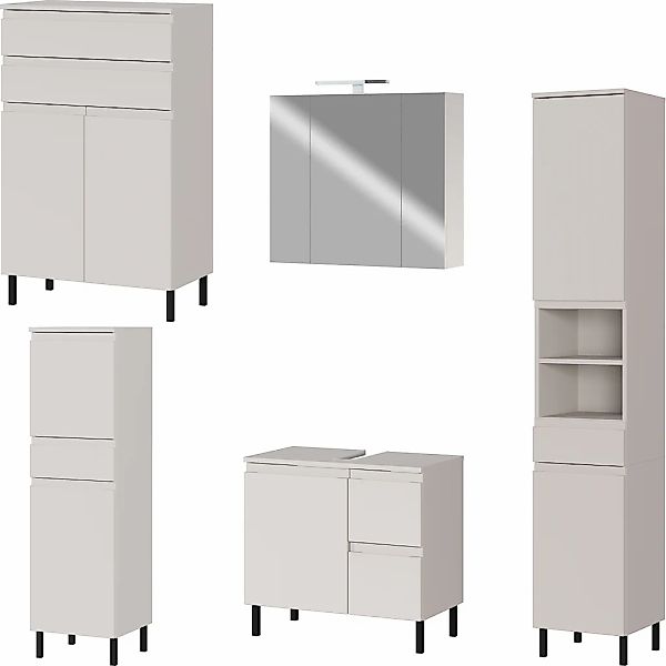 GERMANIA Badmöbel-Set "Scantic" 5 Stk. tlg. günstig online kaufen