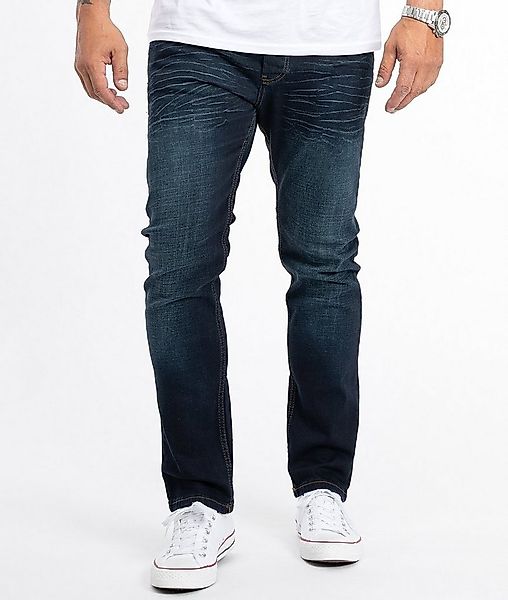 Lorenzo Loren Regular-fit-Jeans Herren Jeans Regular Fit Dunkelblau LL-316 günstig online kaufen