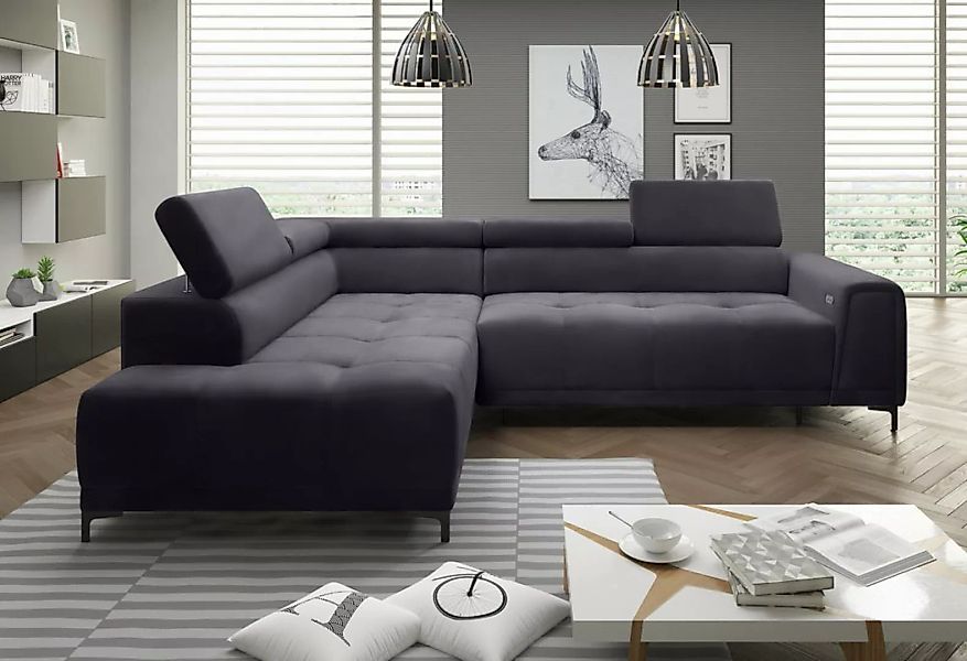 99rooms Ecksofa Volter, L-Form, Eckcouch, Design günstig online kaufen