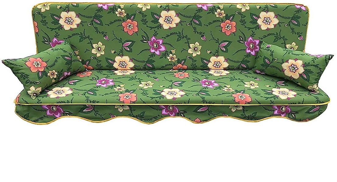 Kühnemuth Auflagekissen Auflagen Set für Hollywoodschaukeln Sitzkissen 180x günstig online kaufen