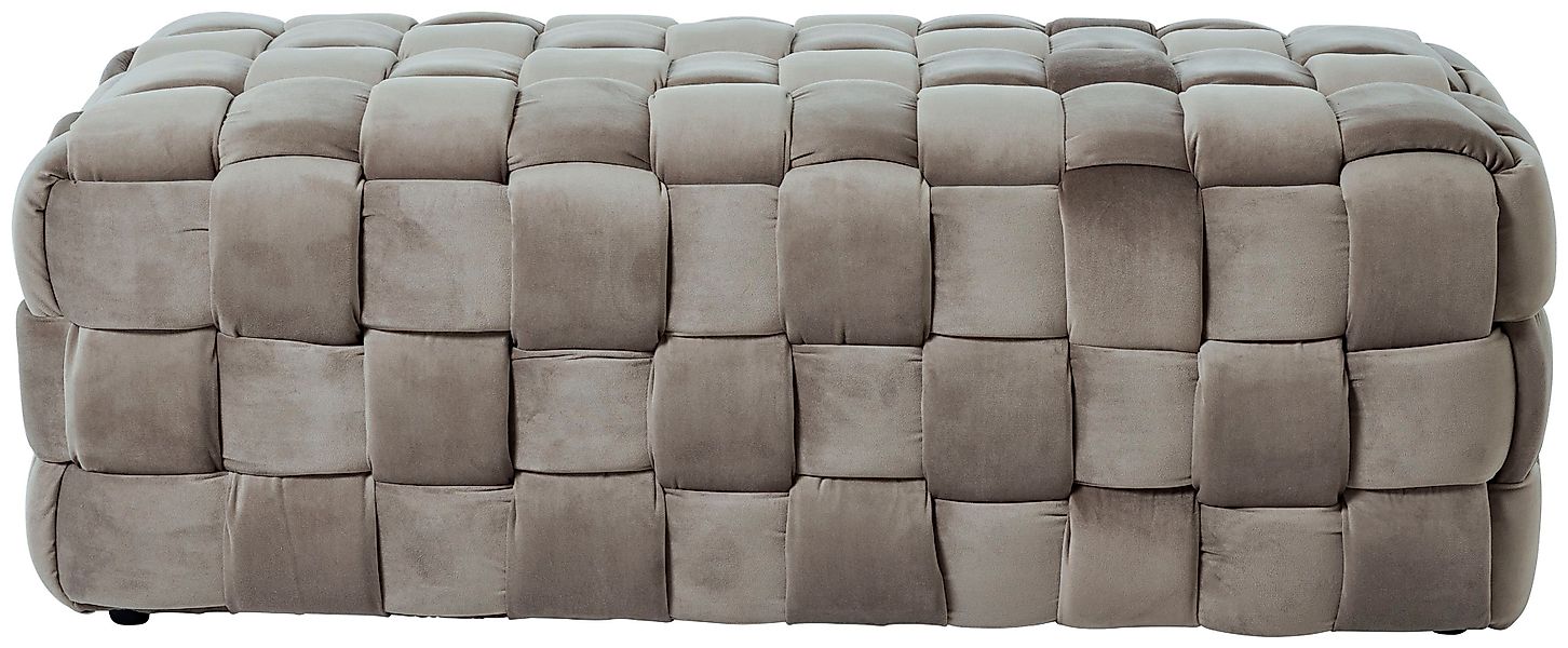 Jahnke Hockerbank "WEB ART L" 1 Stk. tlg. Hocker, Couchtisch, Beistelltisch günstig online kaufen