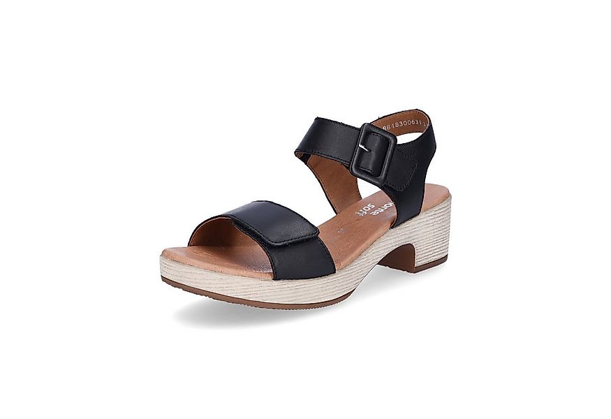 Remonte Remonte Damen Sandalette schwarz Sandale günstig online kaufen