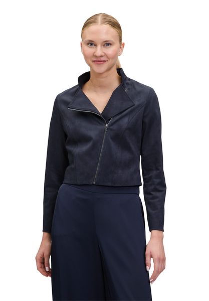 Vera Mont Jackenblazer "Damen Bikerjacke mit Reißverschluss" Reißverschluss günstig online kaufen
