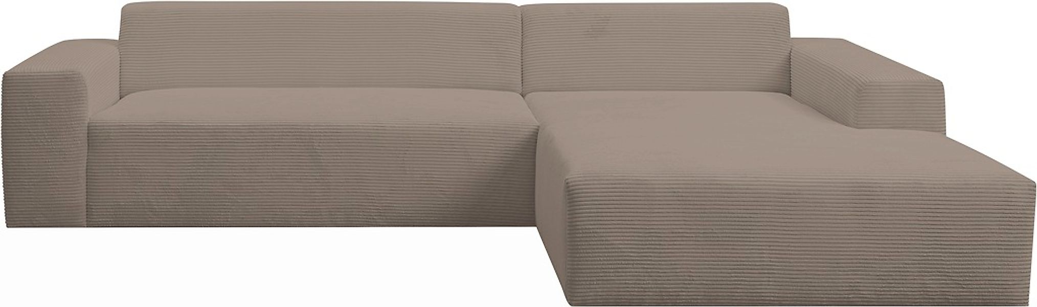 WERK2 Ecksofa "Zeus-XL, Mega-Sofa mit großer Sitztiefe, Stellmaße 311cm x 2 günstig online kaufen
