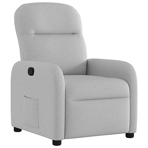 vidaXL Sessel Relaxsessel Wolkengrau Stoff (1-St) günstig online kaufen